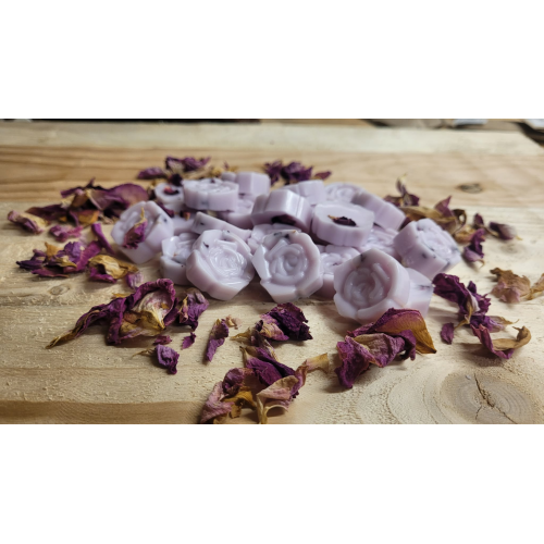 Luxury Plum & Rhubarb Stars Soy Wax Melts - Handmade Botanical
